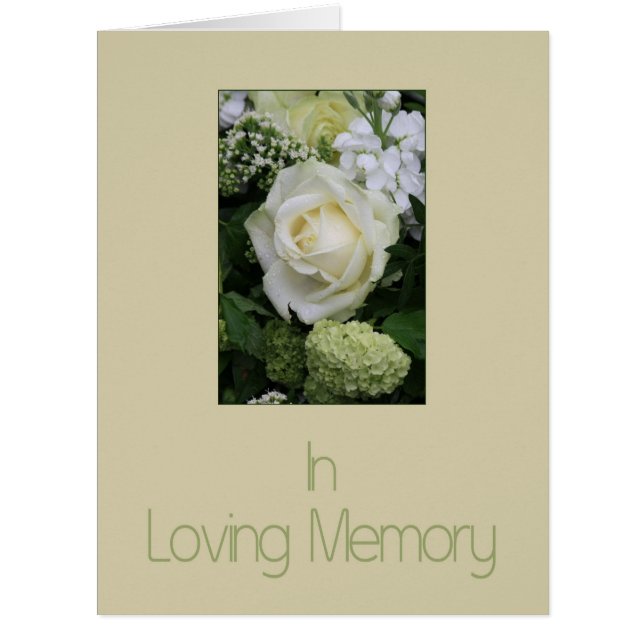 In Loving Memory/Celebration of Life Invitation (Front)