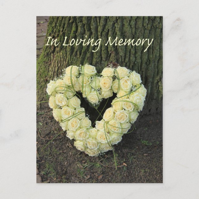 In Loving Memory/Celebration of Life Invitation (Front)