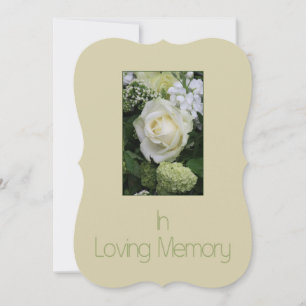 In Loving Memory/Celebration of Life Invitation