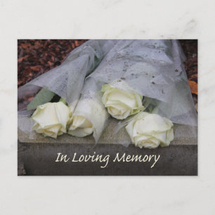 In Loving Memory/Celebration of Life Invitation Postcard