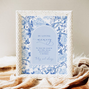 In Loving Memory   Chinoiserie Wedding Sign