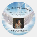 In Loving Memory  Classic Round Sticker