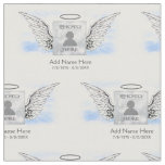 In Loving Memory Custom Photo Fabric