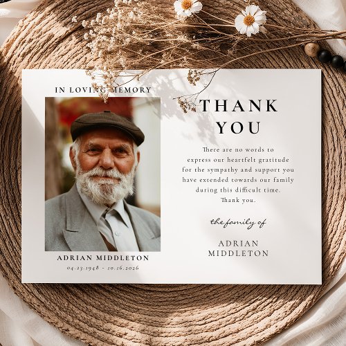 In Loving Memory Custom Photo & Message