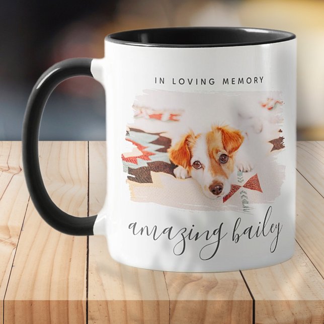 In Loving Memory Custom Photo Pet Memorial Mug (Creator Uploaded)