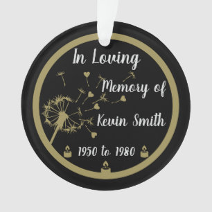 In loving Memory Death Anniversary Ornament
