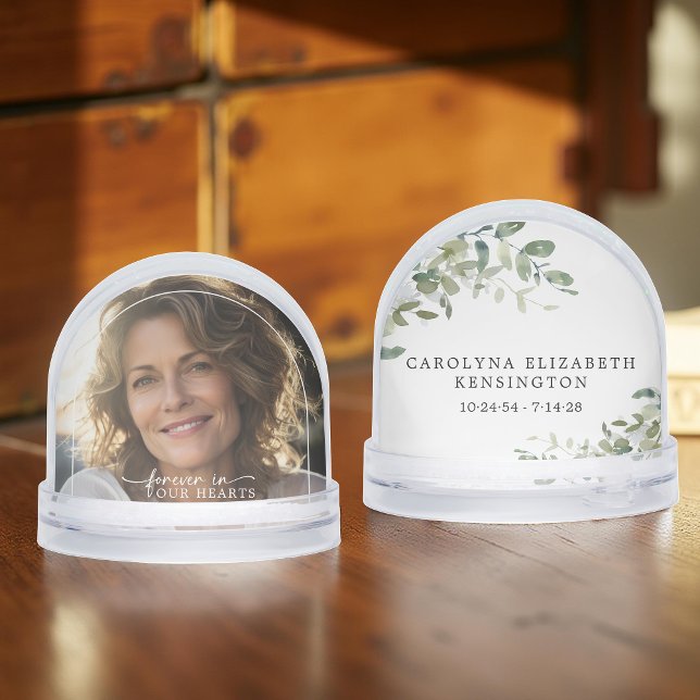 In Loving Memory Elegant Photo Keepsake Snow Globe (In Loving Memory Elegant Photo Keepsake Snow Globe)