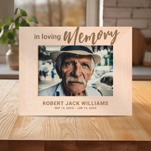 In Loving Memory Engraved Frames