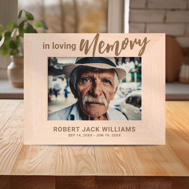 In Loving Memory Engraved Frames (Creator Uploaded)