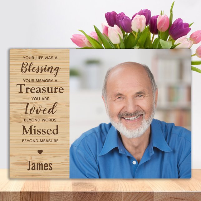 In Loving Memory Family Memorial Plaque (Creator Uploaded)