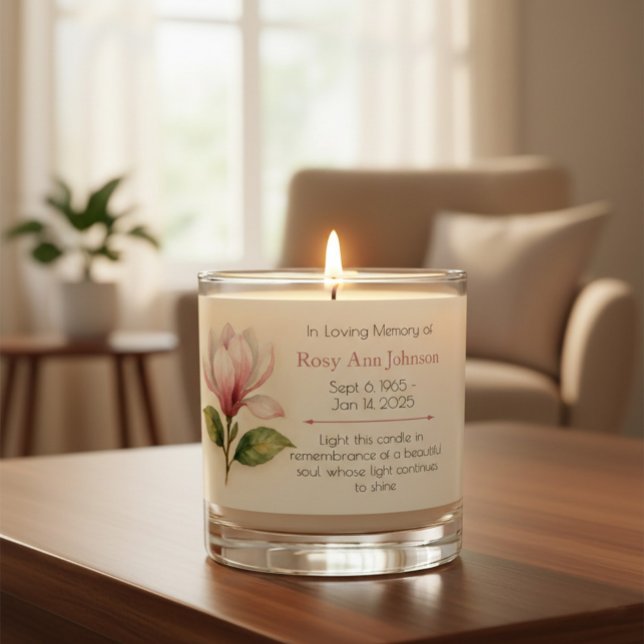 In Loving Memory Favor Candle – “Light This Candle (Creator Uploaded)