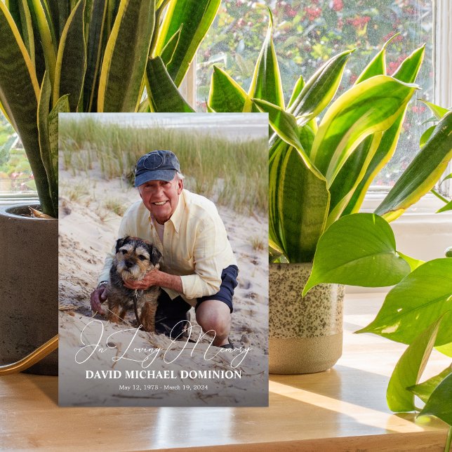 In Loving Memory Full Photo Memorial Program (Creator Uploaded)