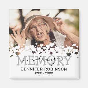 In Loving Memory Funeral Favor Magnet
