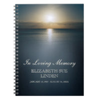 In Loving Memory | Funeral Guestbook | Ocean