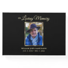 In Loving Memory Funeral Memorial Sign in