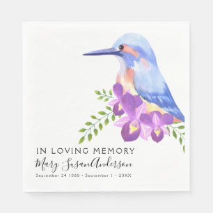 In Loving Memory Funeral Napkins