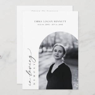 In Loving Memory Funeral Order Of Service Program
