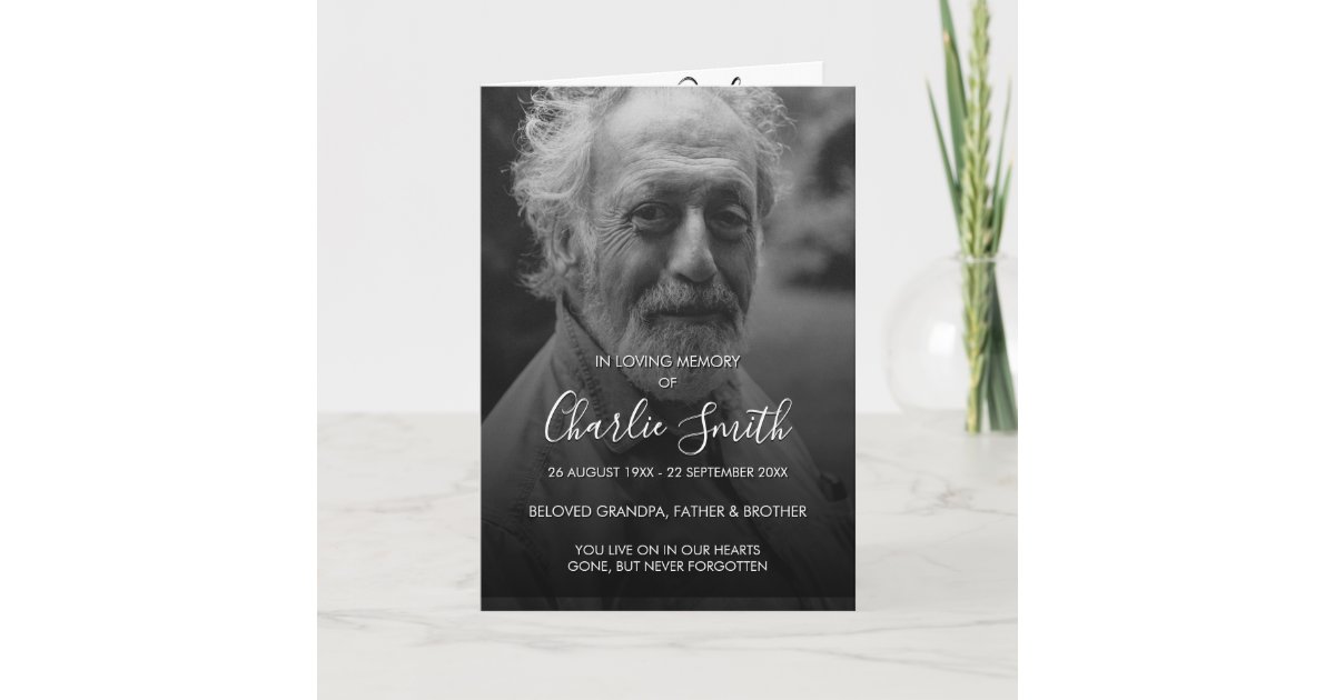 In Loving Memory: Funeral program | Zazzle