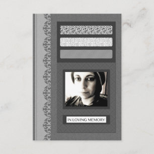 in loving memory funeral service announcements