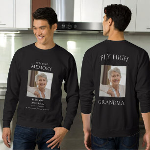 In loving memory grandma photo sweatshirt