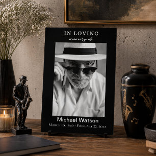 In Loving Memory Grandpa Funeral Photo Display Foam Board