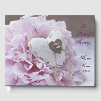 In Loving Memory Guest Book: Funeral Guest Book