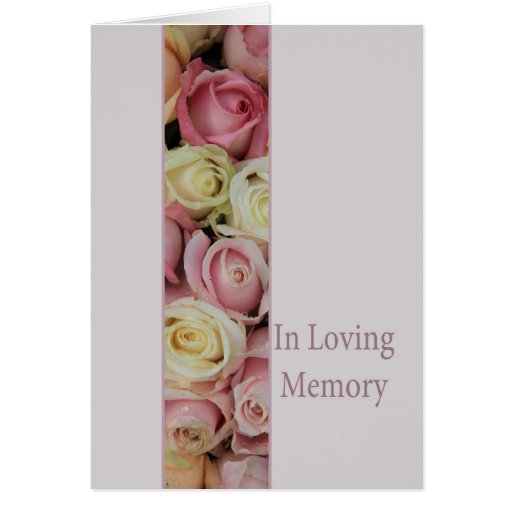 In Loving Memory Invitation | Zazzle