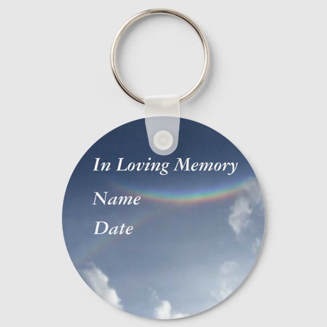 In Loving Memory Keychain (Front)