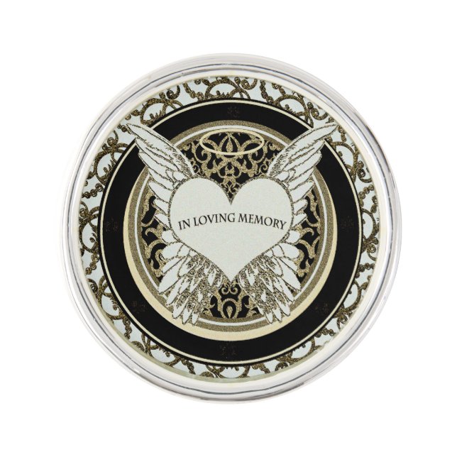 In Loving Memory Lapel Pin (Front)