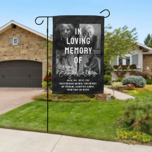 In Loving Memory Loved One Name Date Garden Flag