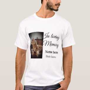 In loving memory memorial keepsake add pet name T-Shirt