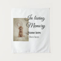 In loving memory memorial keepsake add pet name