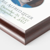 In Loving Memory Memorial Keepsake Sympathy Card Award Plaque (Corner)