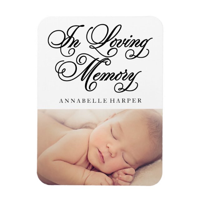 In Loving Memory | Memorial Magnet (Vertical)