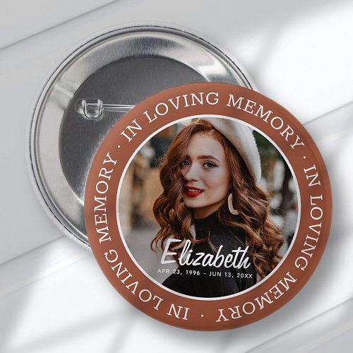 In Loving Memory Memorial Modern Custom Photo