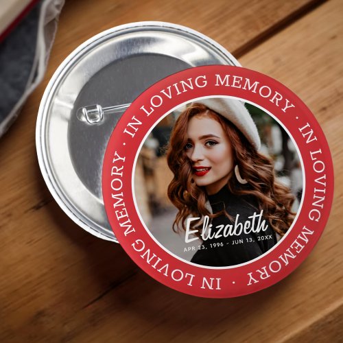 In Loving Memory Memorial Modern Custom Photo