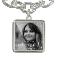 In Loving Memory Memorial Modern Elegant Photo