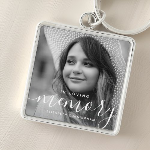 In Loving Memory Memorial Modern Elegant Photo