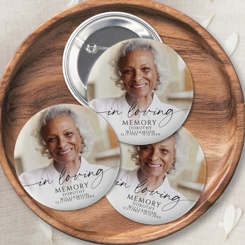In Loving Memory Memorial Photo Personalized