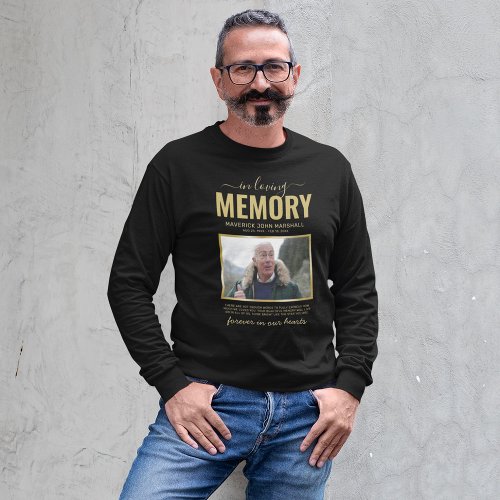 In Loving Memory Memorial Picture Sweatshirt