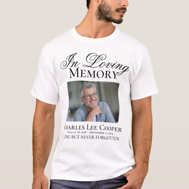 In Loving Memory Memorial  T-Shirt (Front)
