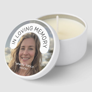 In Loving Memory Mini Candle Favors