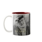 In Loving Memory Modern Elegant Photo Memorial