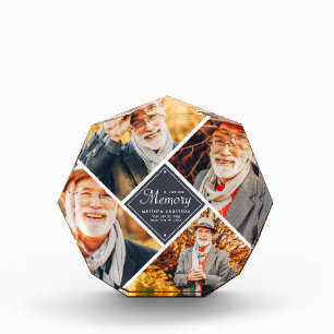 In Loving Memory Modern Multi Photo Template Block