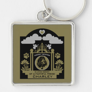 In loving Memory Of A English Cocker Spaniel Keychain