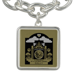 In loving Memory Of A Golden Retriever Bracelet