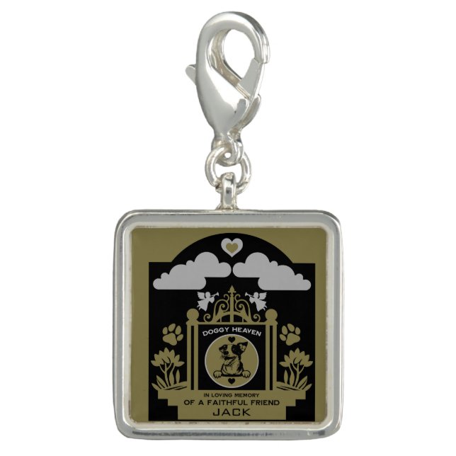 In loving Memory Of A Jack Russell Charm (Front)