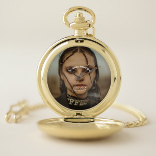 In loving memory of add name memorial keepsake pocket watch