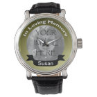 In Loving Memory Of  Gold Photo Watch