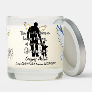 In Loving Memory of Grandpa Scented Candle